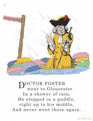 Nursery Rhymes With Pictures by Claud Lovat Fraser - Robert Lacey [KSIĄŻKA]