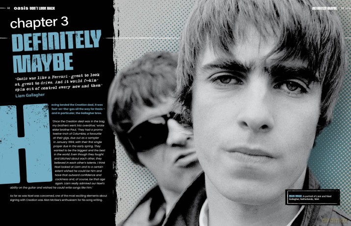 Oasis :Don't Look back: The Illustrated Biography - Alison James [KSIĄŻKA]