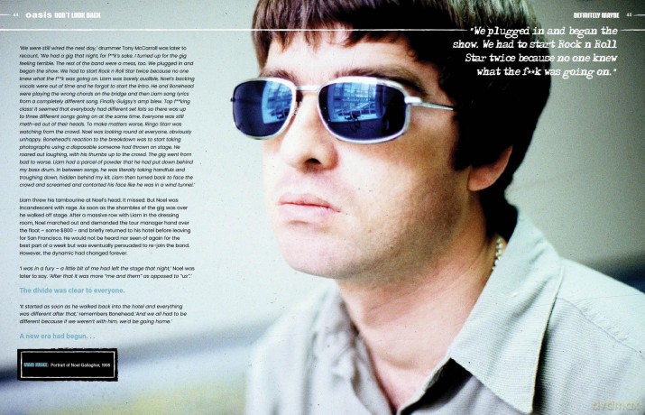 Oasis :Don't Look back: The Illustrated Biography - Alison James [KSIĄŻKA]