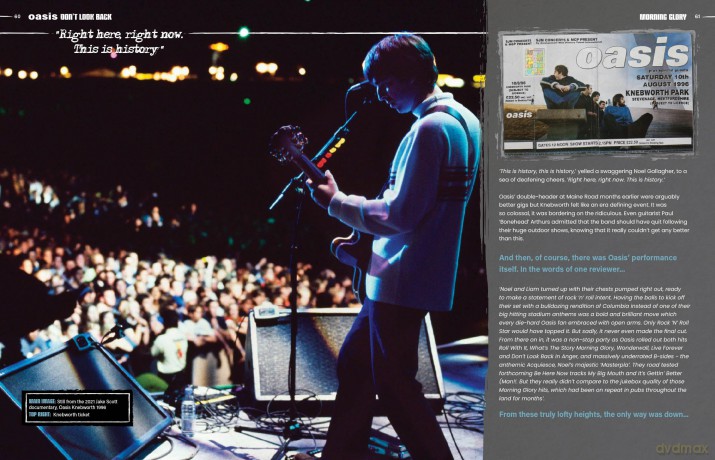 Oasis :Don't Look back: The Illustrated Biography - Alison James [KSIĄŻKA]