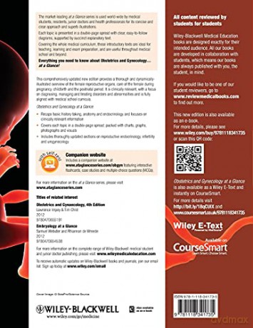 Obstetrics and Gynecology at a Glance, 4th Edition - Errol R. Norwitz [KSIĄŻKA]