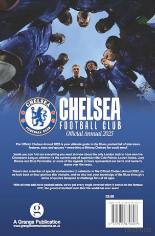 Official Chelsea FC Annual 2025 - Grange [KSIĄŻKA]