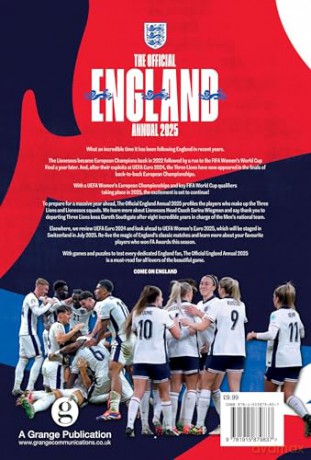 Official England Football Annual 2025 - Grange [KSIĄŻKA]