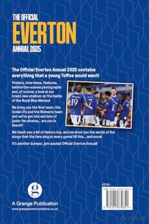 Official Everton FC Annual 2025 - Grange [KSIĄŻKA]