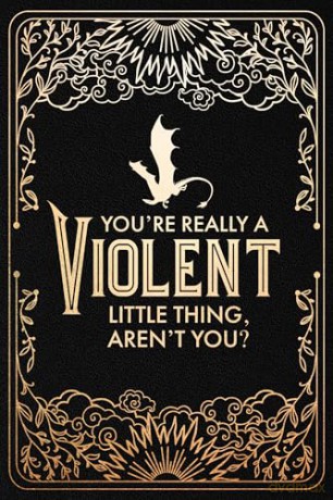 Official Fourth Wing Journal: Violent Little Thing Edition with Lined Pages - Rebecca Yarros [KSIĄŻKA]