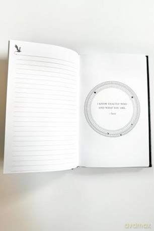 Official Fourth Wing Journal: Violent Little Thing Edition with Lined Pages - Rebecca Yarros [KSIĄŻKA]