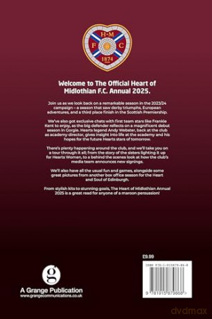 Official Hearts FC Annual 2025 - Grange [KSIĄŻKA]