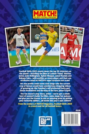 Official MATCH! Football Skills 2025 - Grange [KSIĄŻKA]