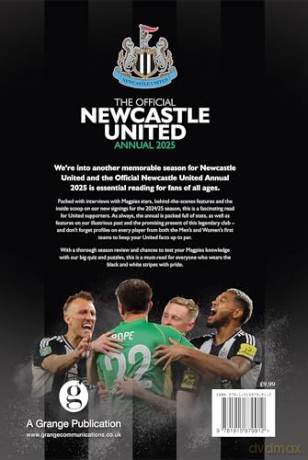 Official Newcastle United FC Annual 2025 - Grange [KSIĄŻKA]