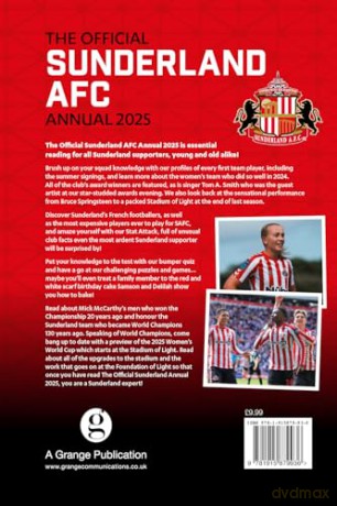 Official Sunderland FC Annual 2025 - Grange [KSIĄŻKA]