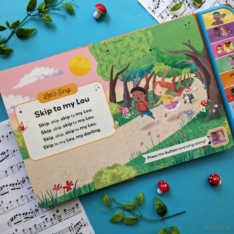 Old MacDonald Had A Farm Nursery Rhyme Sound Book - 7 Songs To Play And Sing [KSIĄŻKA]
