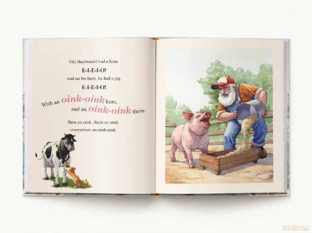 Old MacDonald Had a Farm: A Little Apple Classic (Little Apple Books) [KSIĄŻKA]