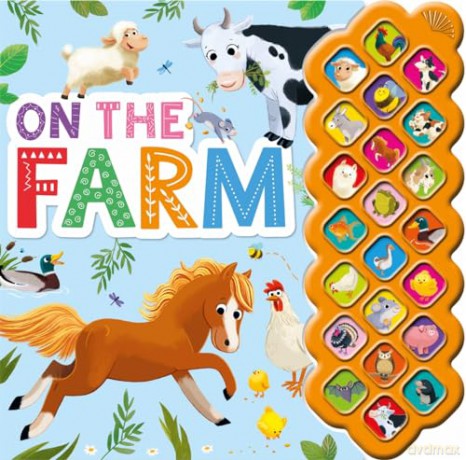 On the Farm (22-button Sound Book) - Igloo Books [KSIĄŻKA]