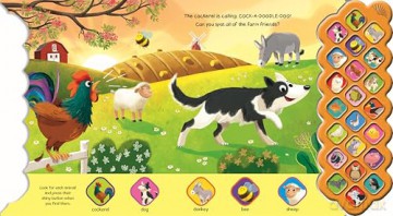 On the Farm (22-button Sound Book) - Igloo Books [KSIĄŻKA]