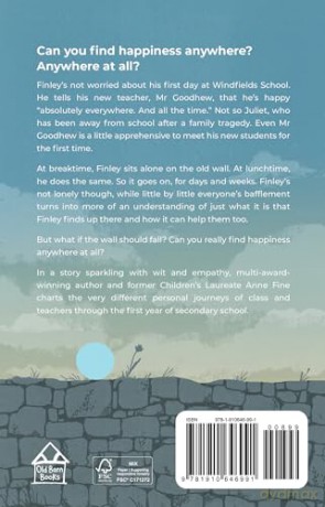 On The Wall: Finding Happiness in the Strangest of Places - Anne Fine [KSIĄŻKA]