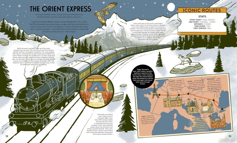 On Track: The remarkable story of how trains have changed our world - Tom Adams [KSIĄŻKA]