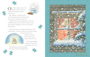 One Snowy Night Jigsaw Book: The beautiful illustrated children's classic in a new novelty format (Percy the Park Keeper) - Nick Butterworth [KSIĄŻKA]