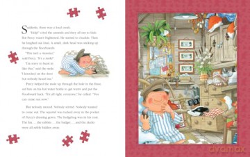 One Snowy Night Jigsaw Book: The beautiful illustrated children's classic in a new novelty format (Percy the Park Keeper) - Nick Butterworth [KSIĄŻKA]