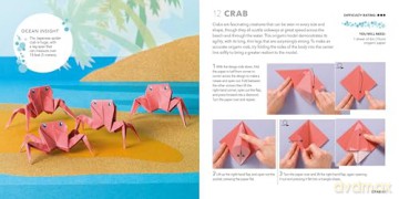 Origami Sea Animals: Paper block plus 64-page book - Mari Ono [KSIĄŻKA]