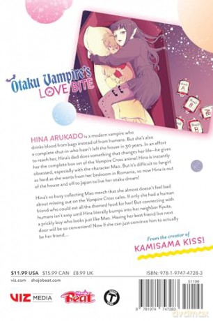 Otaku Vampire's Love Bite, Vol. 1 (Volume 1) - Julietta Suzuki [KSIĄŻKA]
