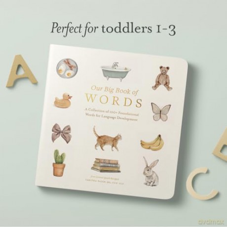 Our Big Book of First Words: A Collection of 100+ Foundational Words for Language Development (Our Little Adventures) - Tabitha Paige [KSIĄŻKA]