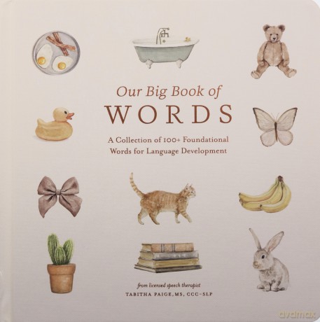 Our Big Book of First Words: A Collection of 100+ Foundational Words for Language Development (Our Little Adventures) - Tabitha Paige [KSIĄŻKA]