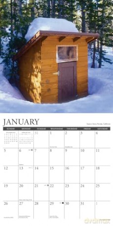 Outhouses of the World 2025 Wall [KSIĄŻKA]