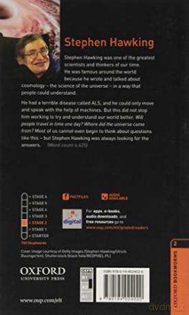 Oxford Bookworms Library: Level 2:: Stephen Hawking: Graded readers for secondary and adult learners - Alex Raynham [KSIĄŻKA]