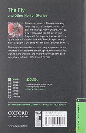 Oxford Bookworms Library: Level 6:: The Fly and Other Horror Stories (Oxford Bookworms ELT) - John Escott [KSIĄŻKA]
