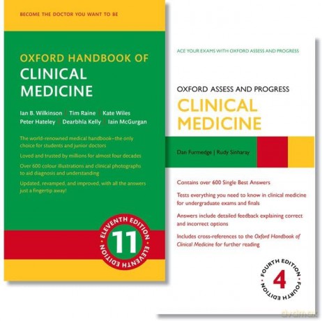 Oxford Handbook of Clinical Medicine and Oxford Assess and Progress: Clinical Medicine pack - Ian Wilkinson [KSIĄŻKA]