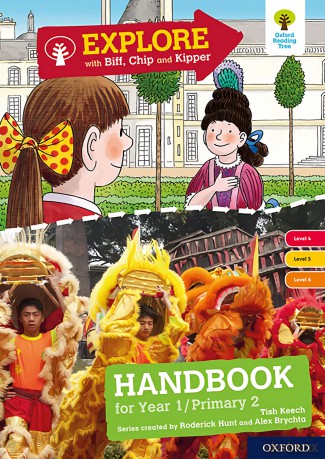 Oxford Reading Tree Explore with Biff, Chip and Kipper: Levels 4 to 6: Year 1/P2 Handbook - Tish Keech [KSIĄŻKA]