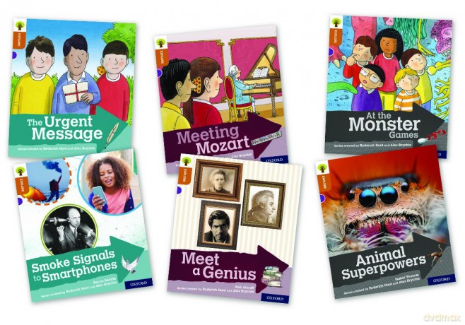 Oxford Reading Tree Explore with Biff, Chip and Kipper: Oxford Level 8: Mixed Pack of 6 - Roderick Hunt [KSIĄŻKA]