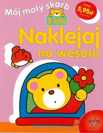 Naklejaj na wesoło 2 lata [KSĄŻKA]