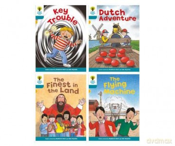 Oxford Reading Tree: Biff, Chip and Kipper Stories: Oxford Level 9: Mixed Pack of 4 - Roderick Hunt [KSIĄŻKA]