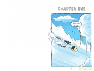 Pablo and Splash: Frozen in Time: The hilarious kids' graphic novel series about time-travelling penguins - Sheena Dempsey [KSIĄŻKA]