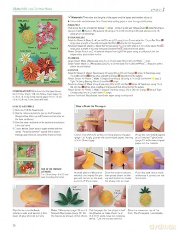 Paper Quilling for Beginners: A Complete All-in-One Guide to Creating Paper Flowers, Plants, Vegetables and other Decorative Items! - Motoko Maggie Nakatani [KSIĄŻKA]