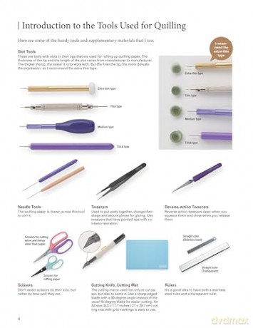 Paper Quilling for Beginners: A Complete All-in-One Guide to Creating Paper Flowers, Plants, Vegetables and other Decorative Items! - Motoko Maggie Nakatani [KSIĄŻKA]