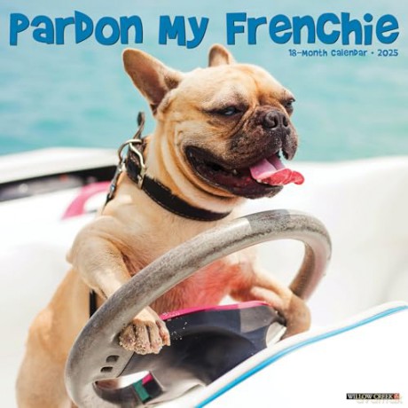 Pardon My Frenchie 2025 Wall [KSIĄŻKA]