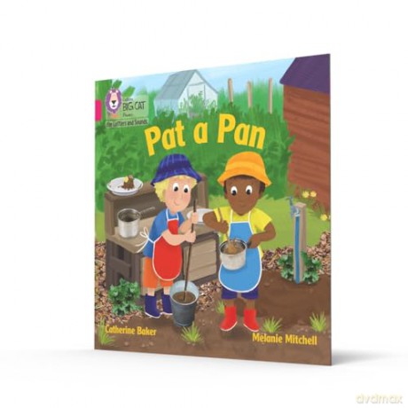 Pat a Pan: Band 01A/Pink A (Collins Big Cat Phonics for Letters and Sounds) - Catherine Baker [KSIĄŻKA]