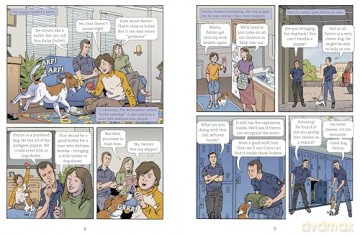 Patron Sniffs Out Danger: Heroic Bomb-Detecting Dog of Ukraine (Heroic Animals) - Bruce Berglund [KOMIKS]