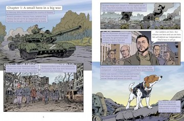 Patron Sniffs Out Danger: Heroic Bomb-Detecting Dog of Ukraine (Heroic Animals) - Bruce Berglund [KOMIKS]