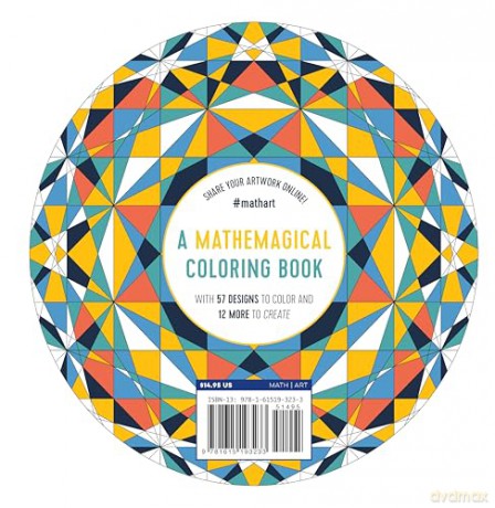 Patterns Of The Universe: A Coloring Adventure In Math And Beauty - Alex Bellos [KSIĄŻKA]