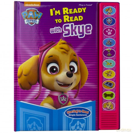 Paw Patrol - I'm Ready To Read with Skye Sound Book - Play-a-Sound - PI Kids [KSIĄŻKA]