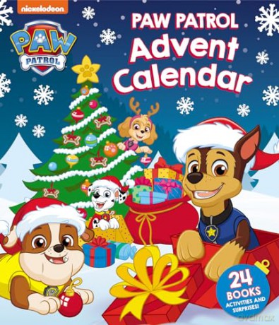 PAW PATROL Kalendarz Adwentowy: The perfect keepsake advent gift for all PAW Patrol Fans at Christmas ages 3 and up - Paw Patrol [KSIĄŻKA]