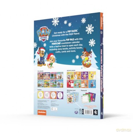 PAW PATROL Kalendarz Adwentowy: The perfect keepsake advent gift for all PAW Patrol Fans at Christmas ages 3 and up - Paw Patrol [KSIĄŻKA]