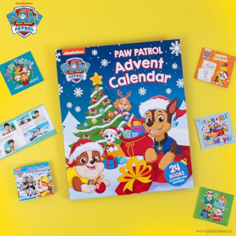PAW PATROL Kalendarz Adwentowy: The perfect keepsake advent gift for all PAW Patrol Fans at Christmas ages 3 and up - Paw Patrol [KSIĄŻKA]