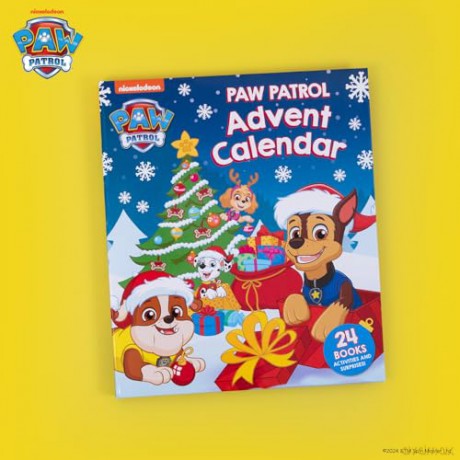 PAW PATROL Kalendarz Adwentowy: The perfect keepsake advent gift for all PAW Patrol Fans at Christmas ages 3 and up - Paw Patrol [KSIĄŻKA]