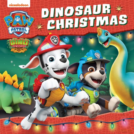 Paw Patrol Dinosaur Christmas Picture book: A BRAND NEW action packed festive story book for 2024 from the hit Nickelodeon series - Paw Patrol [KSIĄŻKA]