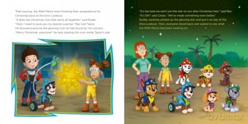 Paw Patrol Dinosaur Christmas Picture book: A BRAND NEW action packed festive story book for 2024 from the hit Nickelodeon series - Paw Patrol [KSIĄŻKA]