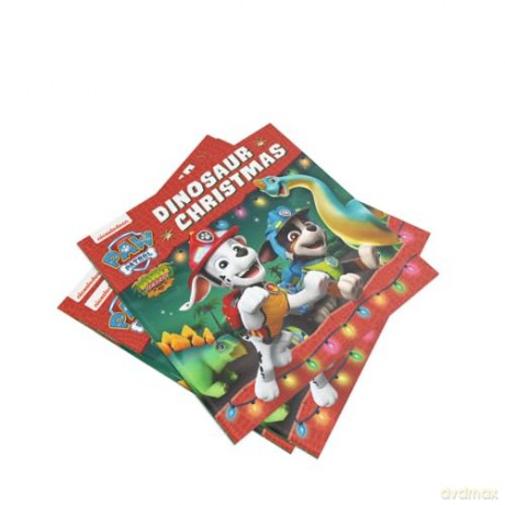 Paw Patrol Dinosaur Christmas Picture book: A BRAND NEW action packed festive story book for 2024 from the hit Nickelodeon series - Paw Patrol [KSIĄŻKA]